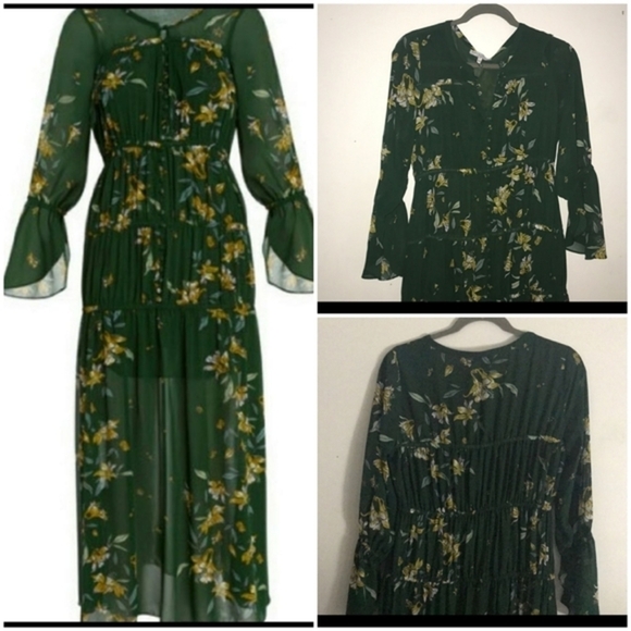 GOURGUES ‎ Floral Maxi Dress - Picture 2 of 4